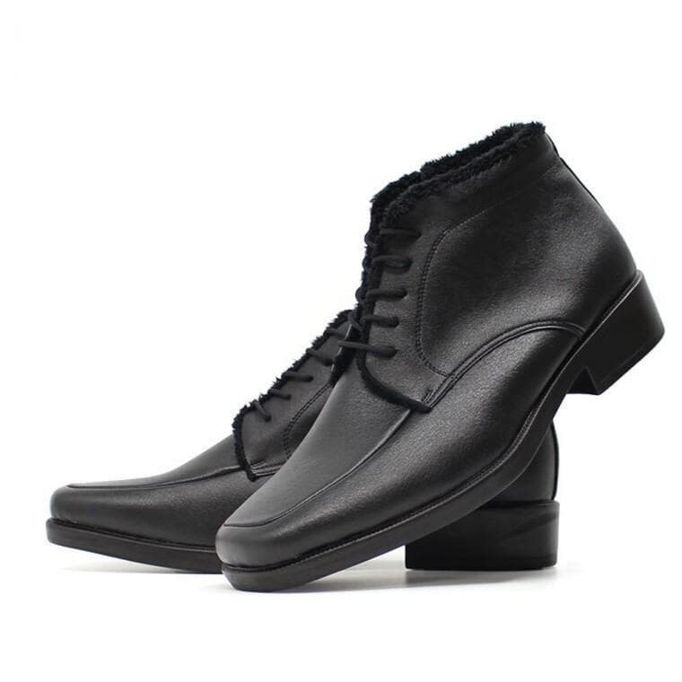 구두 방한화 겨울 신발 보온 털구두 인조퍼 남자 정장