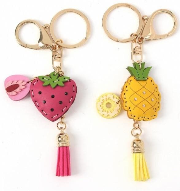 우정 커플템 가방고리 열쇠고리 키링 2종세트 DP72194