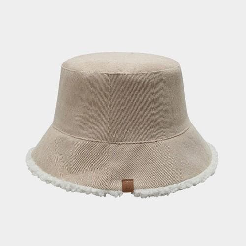 뽀글이 햇 겨울 벙거지 모자 리버시블 버킷햇