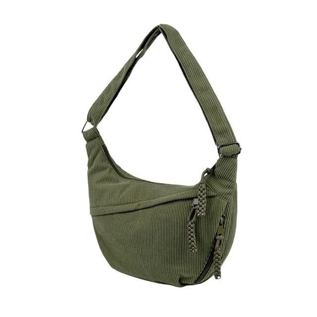 골덴 호보백 여성 크로스백 숄더백 코듀로이 가방