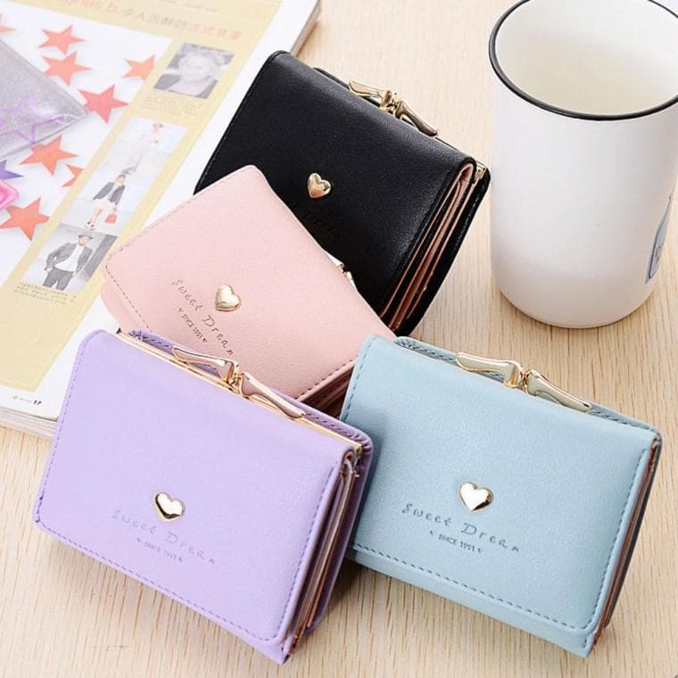 여성 반지갑 여학생 카드 동전