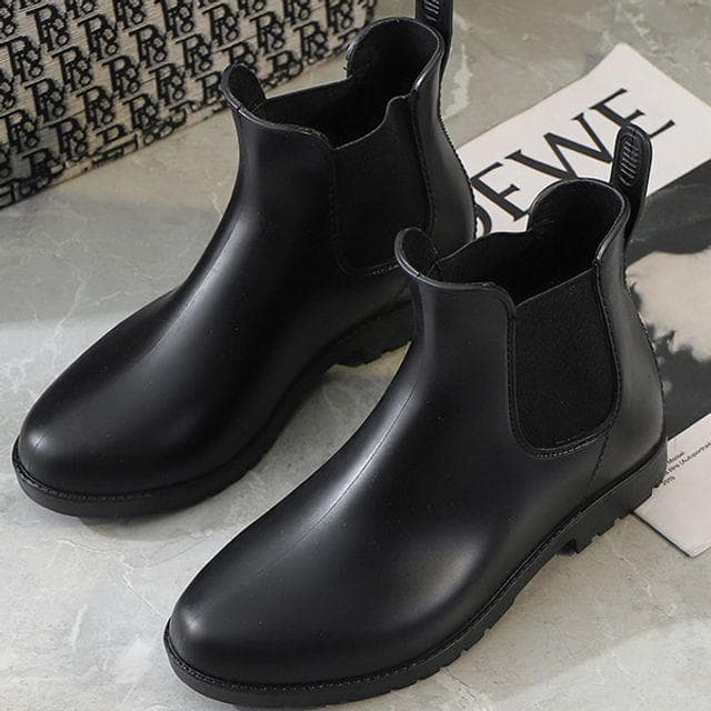 여성 첼시 레인부츠 방수신발 패션장화 물신발