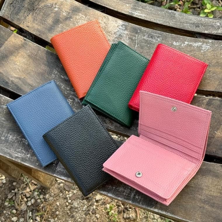 여성 지퍼 카드 동전 코인 PU 반지갑 미니지갑