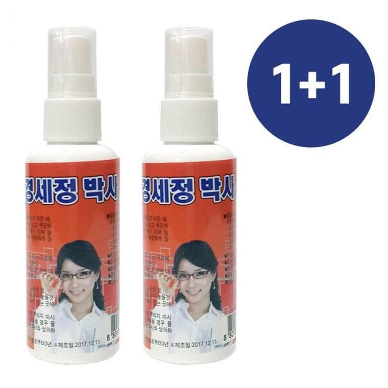1+1 안경 세척제 세정 박사 60ml 세정력 액정 크리너