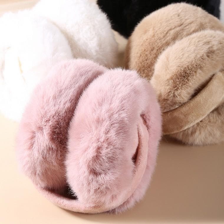 귀도리 귀마개 골프 등산 스키 토끼털 방한 귀마개 MFNC-030068