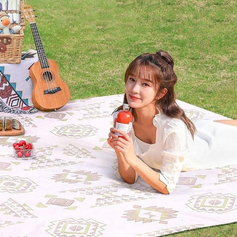 캠핑 피크닉 200x200cm 일회용 5p 돗자리 방수 매트