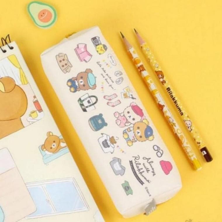 천필통 대용량필통 365스틱 필통 색상랜덤 봉제 펜슬케이스