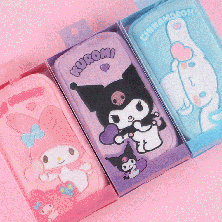 필통 문구용품 벨보아자수필통 랜덤