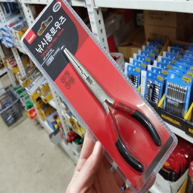 툴스 낚시용플라이어 니빠 집게 바늘빼기 봉돌집게