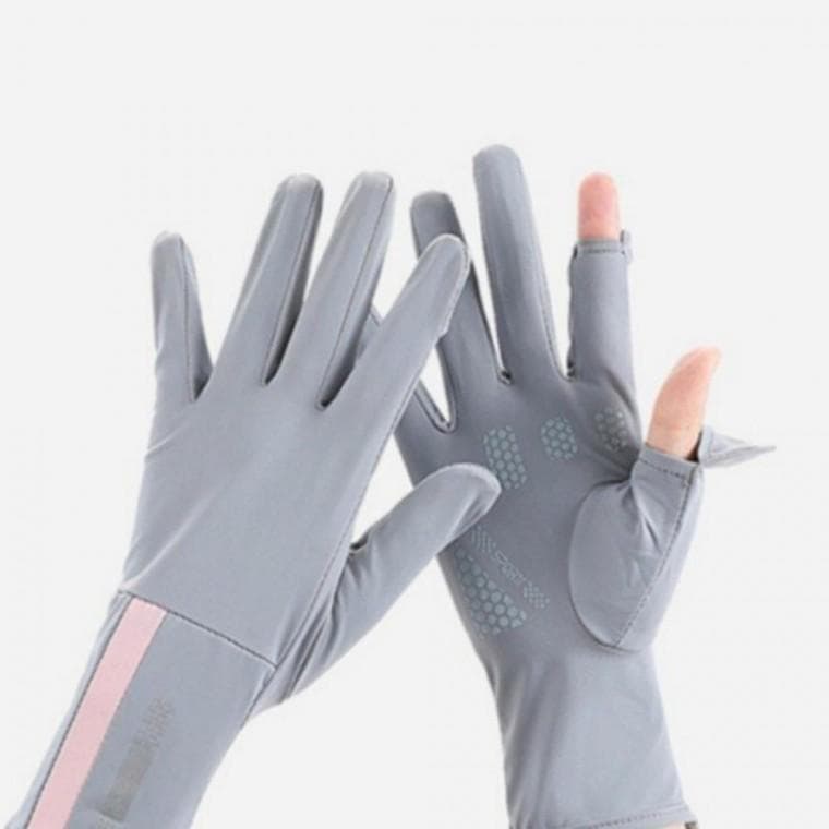 운전 쿨장갑 차단 자외선 캠핑 등산 여성 여자 골프장갑 스포츠 등산 낚시